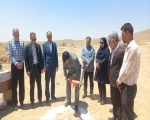 آیین کلنگ‌زنی نیروگاه خورشیدی ۳ مگاواتی در الیگودرز با حضور نماینده شهرستان برگزار شد